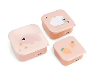 Produktfoto för Done By Deer Snack Box 3-pack Tiny Farm (Powder)