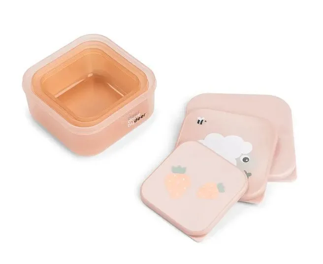 Bild 2 för Done By Deer Snack Box 3-pack Tiny Farm (Powder)
