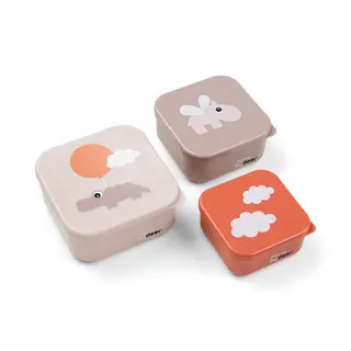 Produktfoto för Done by Deer snack box set Happy Cloud 3 delar, powder