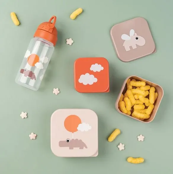 Bild 2 för Done by Deer snack box set Happy Cloud 3 delar, powder