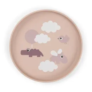 Produktfoto för Done by Deer tallrik happy cloud, powder