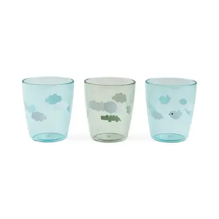 Produktfoto för Done by Deer Yummy Miniglas Happy clouds Green 3-pack