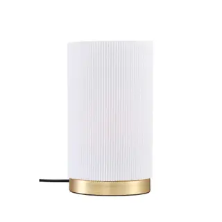 Produktfoto för Dora Bordslampa Vit 25cm
