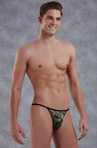 Bild 1 för Doreanse Kalsonger Men G-string Camoflage polyester Small Herr