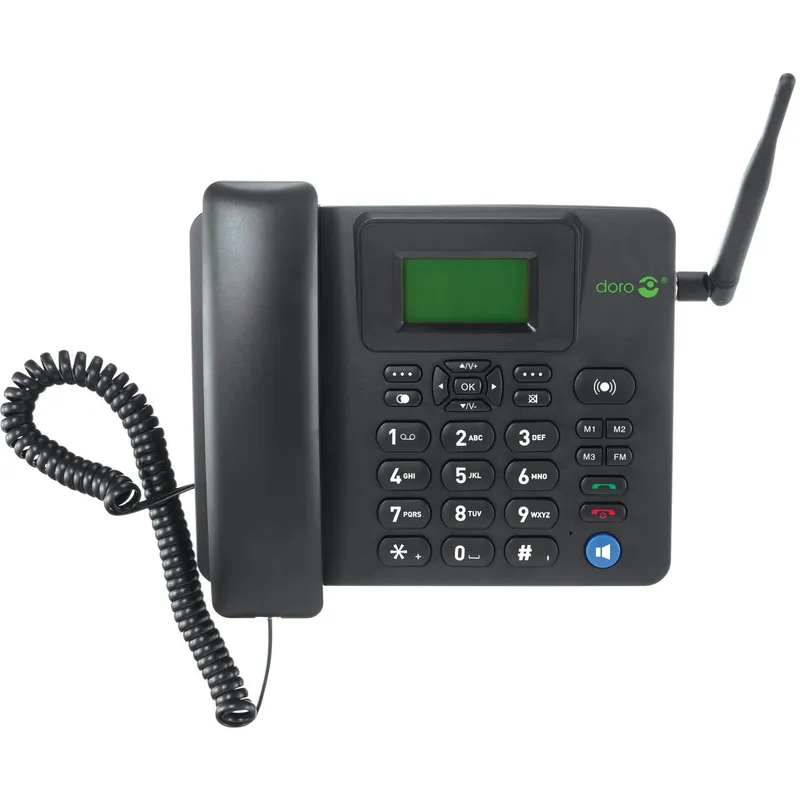Bild 2 för DORO 4100H - 4G fast mobiltelefon / Internal Memory 80 MB - 128 x 64 pixlar - svart