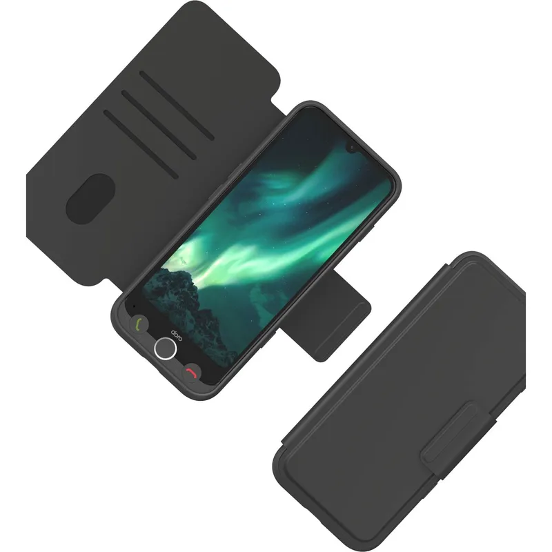 Bild 1 för Doro Aurora A31 Wallet Case, Graphite