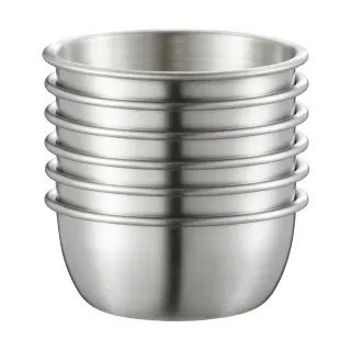 Produktfoto för Dorre Dian dippskål 6-pack, rostfritt stål