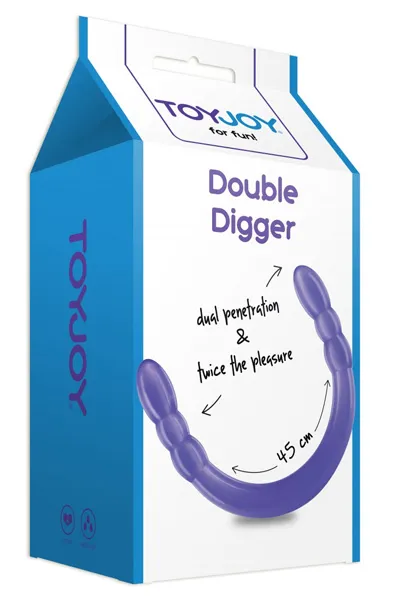 Bild 2 för Double Digger 45 cm Dong