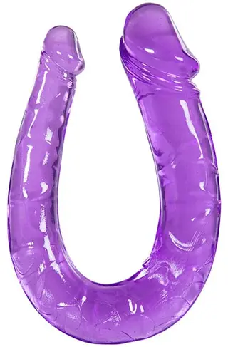 Produktfoto för Double Penetrating Dildo Purple