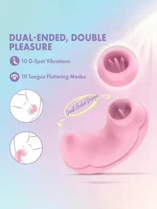 Produktfoto för Double Pleasure Tongue &amp; Vibration