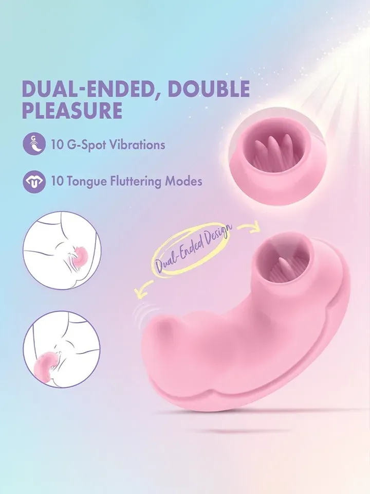 Bild 1 för Double Pleasure Tongue &amp; Vibration