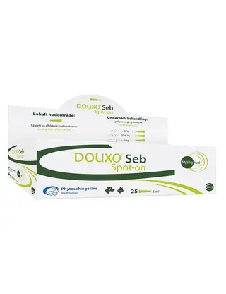 Produktfoto för Douxo Seb spot-on 25 x 2 ml