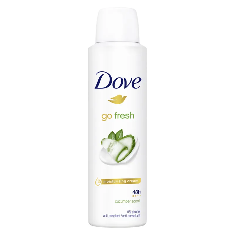 Bild 2 för Dove 48h Go Fresh Cucumber Spray 150 ml