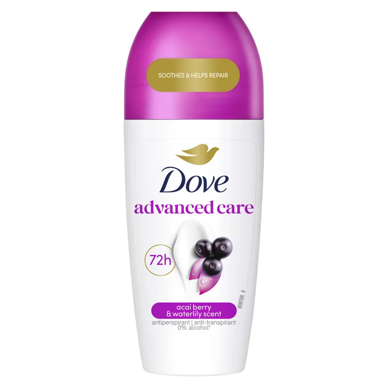 Bild 2 för Dove 72h Advanced Care Go Fresh Acai & Water Lily RO 50 ml