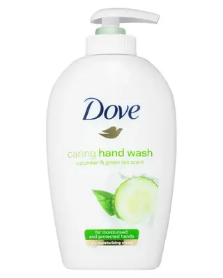 Produktfoto för Dove Caring Hand Wash Cucumber & Green Tea Scent 250 ml