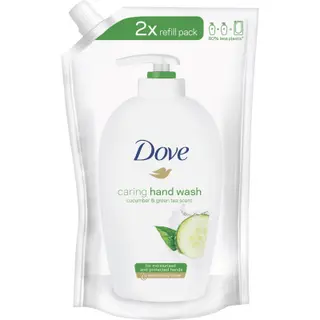 Produktfoto för Dove Caring Hand Wash Cucumber & Green Tea Scent Refill 500 ml