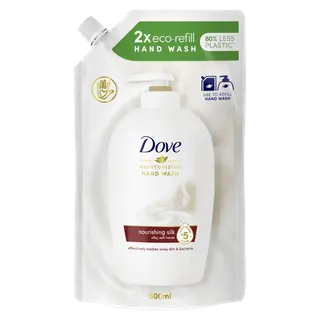 Produktfoto för Dove Caring Hand Wash Fine Silk Refill 500 ml