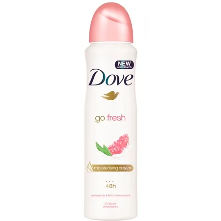 Bild 2 för Dove Go Fresh Pomegranate & Lemon Verbena Anti-Perspirant Deo Spray 15