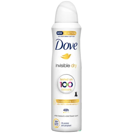 Bild 2 för Dove Invisible Dry 100 Colours - 48h Anti-perspirant 150 ml