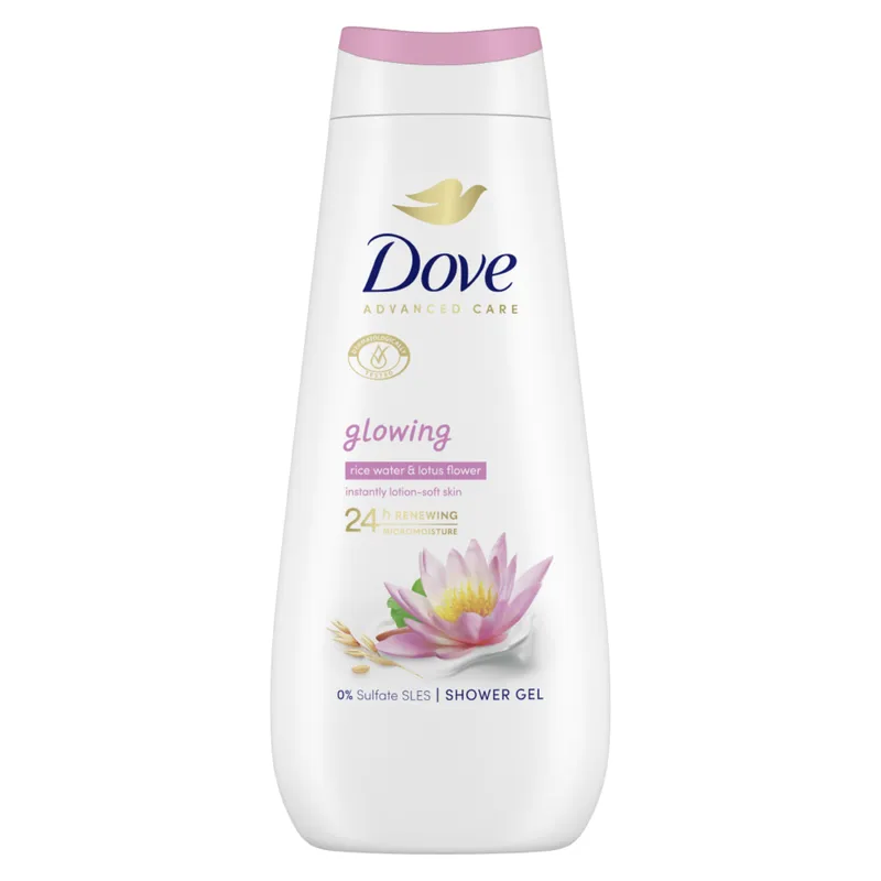Bild 2 för Dove Shower Gel Glowing 400 ml