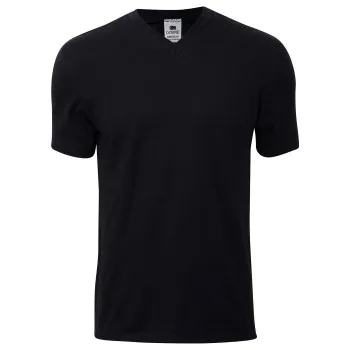 Alternativ bild 0 för Dovre Single Jersey  V-neck T-Shirt Svart bomull Small Herr