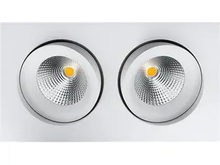 Produktfoto för Downlight Junistar Isosafe LED 2x7W DTW hvid