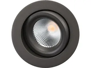 Produktfoto för Downlight Junistar Lux Isosafe 7W 3000K, grafit