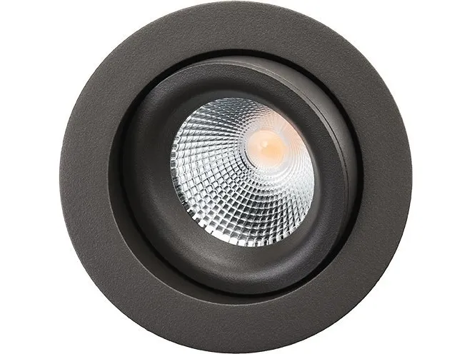 Alternativ bild 0 för Downlight Junistar Lux Isosafe 7W 3000K, grafit