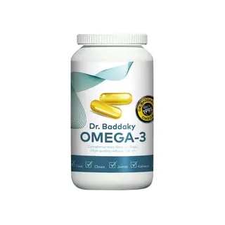 Produktfoto för Dr. Baddaky Omega-3 100 kapslar