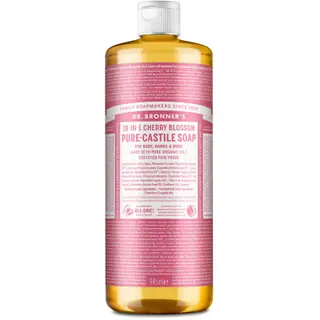 Produktfoto för Dr. Bronner's Pure Castile Liquid Soap Cherry Blossom 945 ml