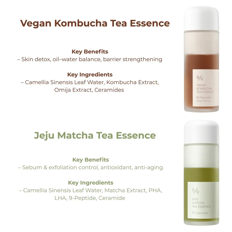 Bild 2 för Dr Ceuracle Jeju Matcha Tea Essence 150 ml