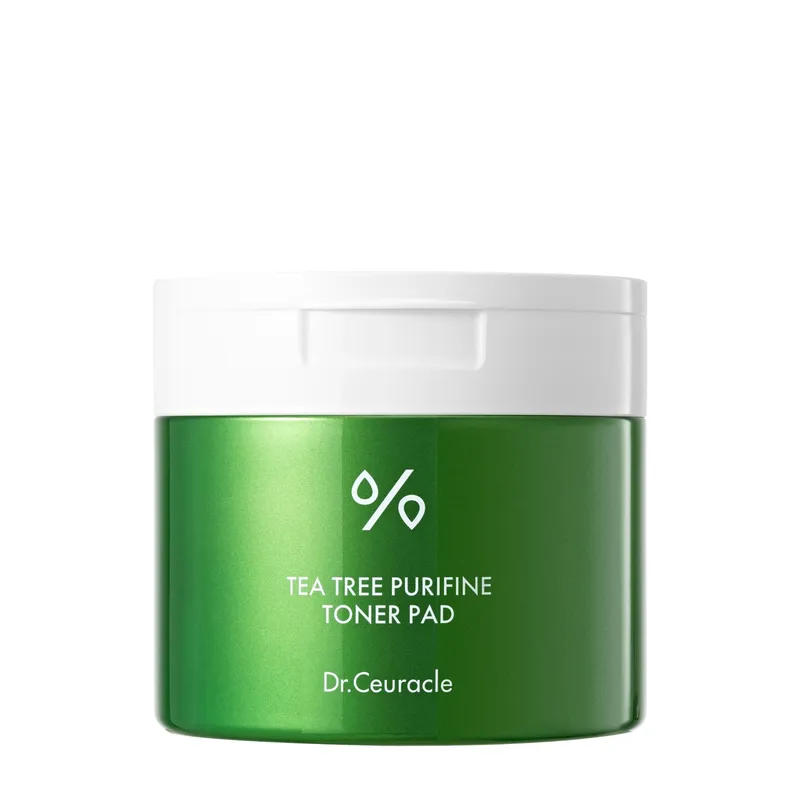 Bild 2 för Dr. Ceuracle Tea Tree Purifine Toner Pad 160 ml