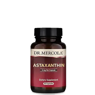 Produktfoto för Dr. Mercola Astaxantin 4 mg 30 kapslar
