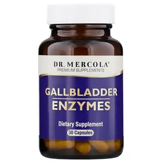 Produktfoto för Dr. Mercola Gallbladder Enzymes 30 kapslar