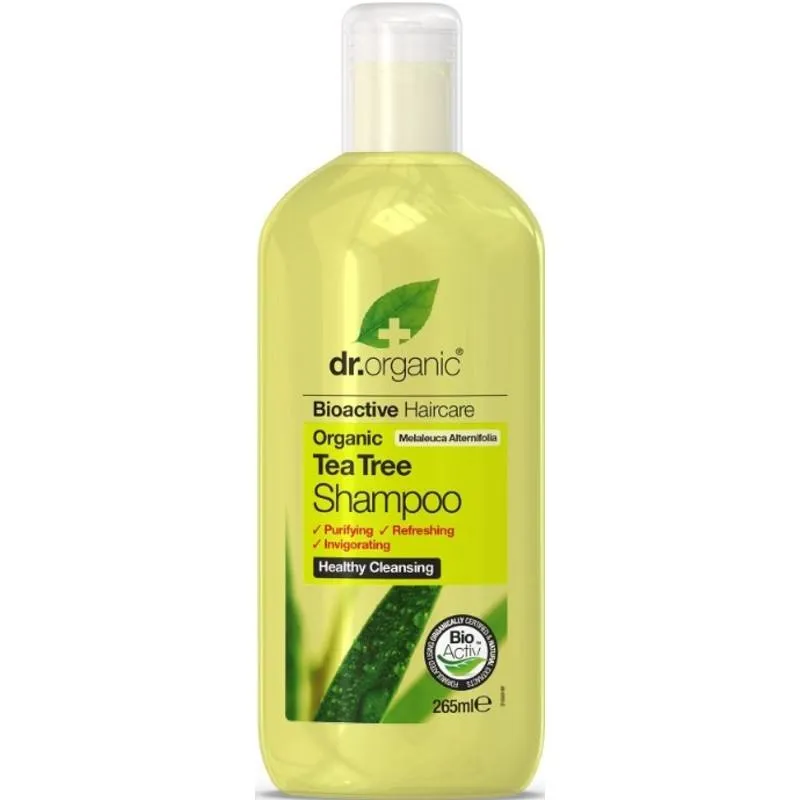 Bild 1 för Dr Organic Tea Tree Schampo 265 ml
