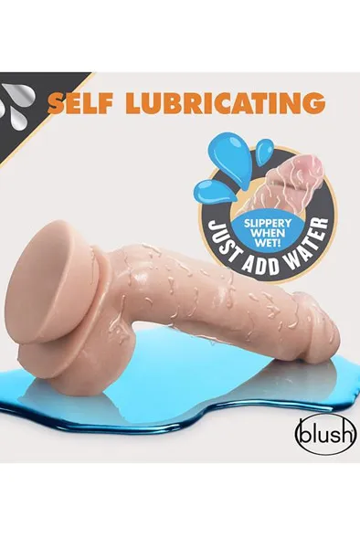Bild 2 för DR SKIN 21CM SELF LUBRICATING DILDO