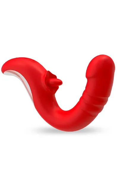 Bild 2 för Drako Vibe With Thrusting & Licking Tongue