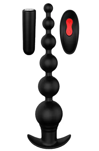 Produktfoto för Dream Toys: Cheeky Love, Remote Graduating Beads, svart