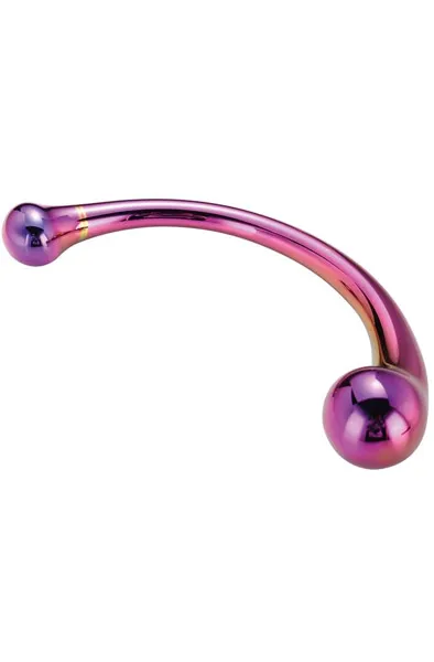 Bild 2 för Dream Toys Glamour Glass Curved Big Wand – 21x3.8 cm