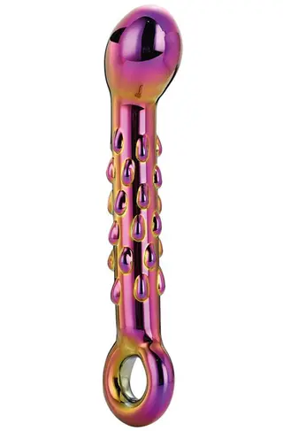 Produktfoto för Dream Toys Glamour Glass Ribbed G-spot Dildo