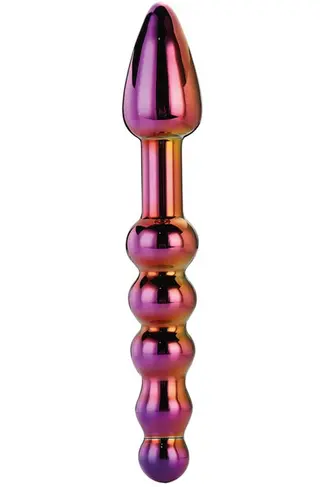 Produktfoto för Dream Toys Glamour Glass Ridged Anal Dildo