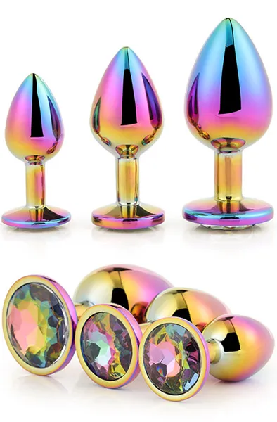 Bild 1 för Dream Toys: Gleaming Love, Multicolour Plug Set