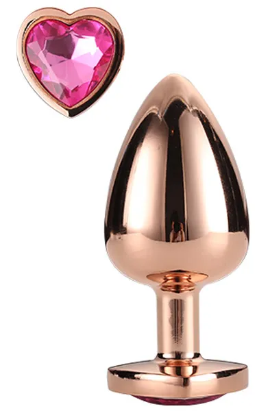 Bild 1 för Dream Toys: Gleaming Love, Rose Gold Plug, small