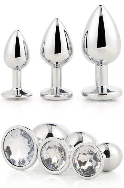Bild 1 för Dream Toys: Gleaming Love, Silver Plug Set