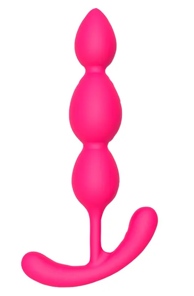 Bild 1 för Dream Toys Silky Smooth T-teardrop Analplugg