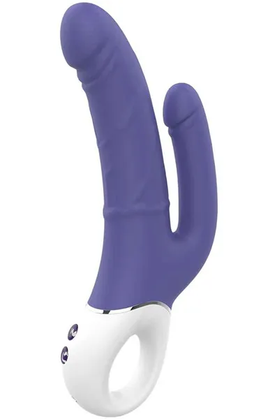 Bild 1 för Dream Toys Vibes Of Love Double Pleasure Dubbeldildo med vibrator
