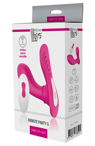 Bild 2 för Dream Toys: Vibes of Love, Remote Panty G, rosa