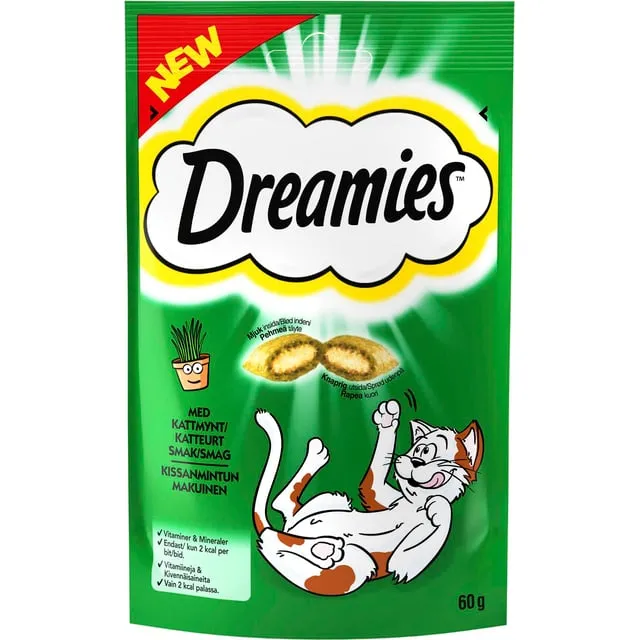 Alternativ bild 0 för Dreamies Kattmynta 60 g