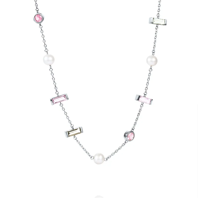 Alternativ bild 0 för Dreams & Pearls Halsband Silver