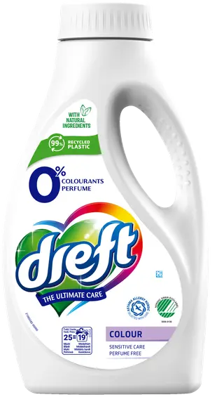 Produktfoto för Dreft Sensitive Color Flytande Tvättmedel 1000 ml